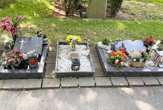 Urnengrabstein für Bad Frankenhausen / Kyffhäuser